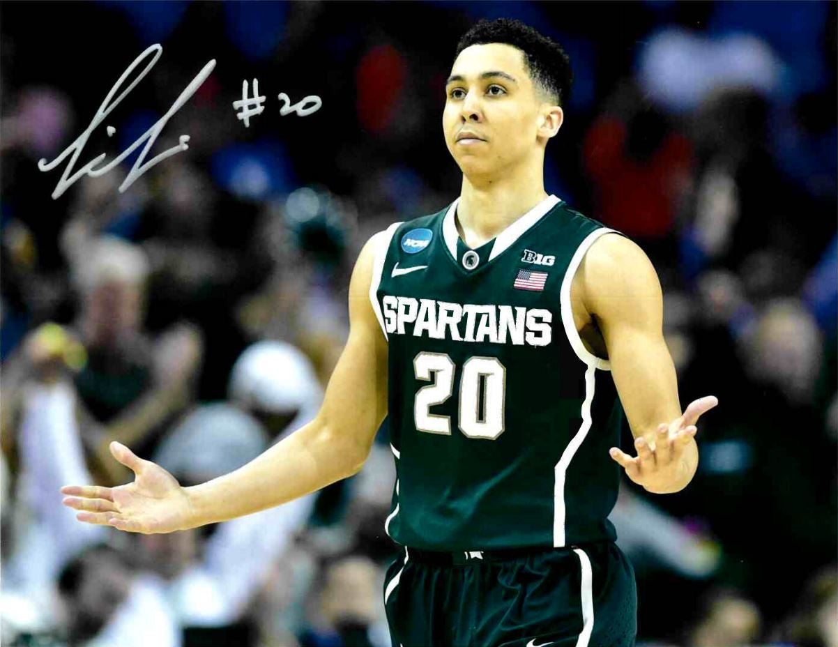 Travis Trice Michigan State Spartans NCAA 11x14" Autographed Photo