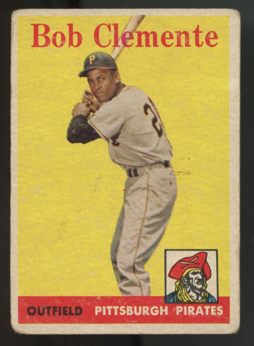 1958 Topps Roberto Clemente #52 Good