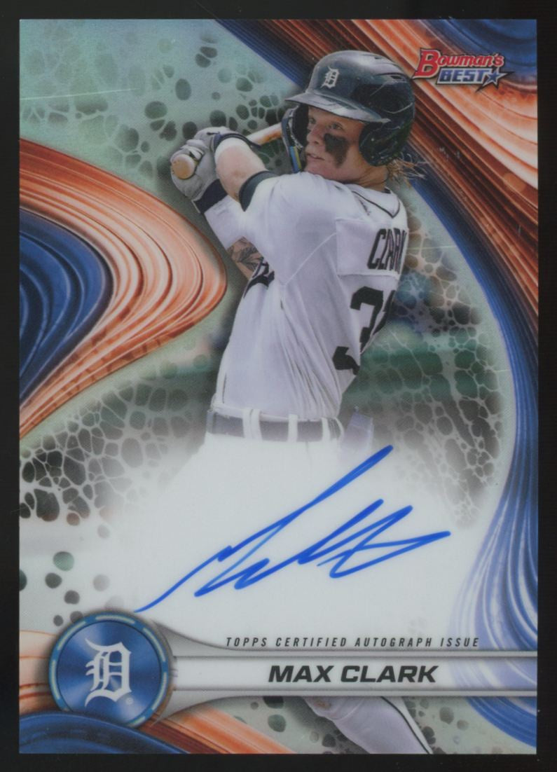 2024 Bowman's Best Max Clark Best Of '24 Auto Refractor #B24-MC ...