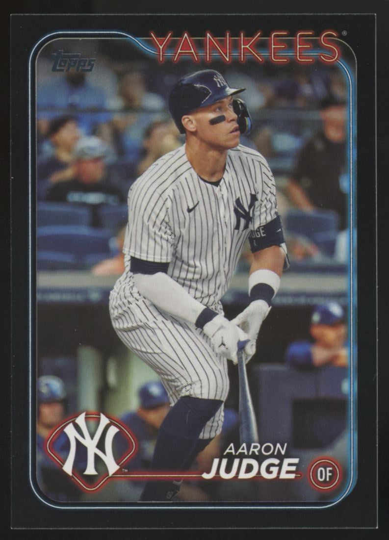 2024 Topps Series One Aaron Judge Black /73 #99