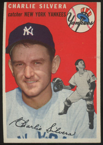 1954 Topps Charlie Silvera #96 NM