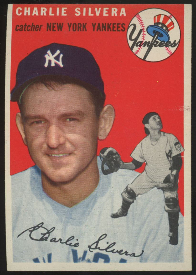 1954 Topps Charlie Silvera #96 NM