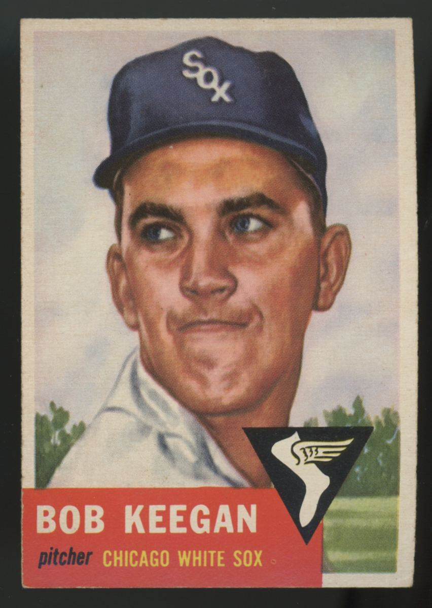 1953 Topps Bob Keegan #196 EX