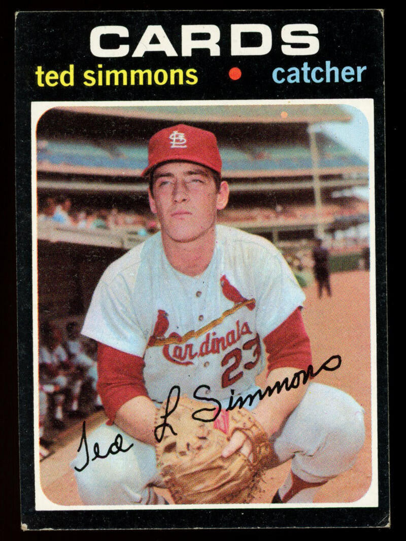 1971 Topps Ted Simmons #117 VG-EX