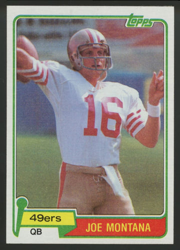 1981 Topps Joe Montana RC #216 NM-MT