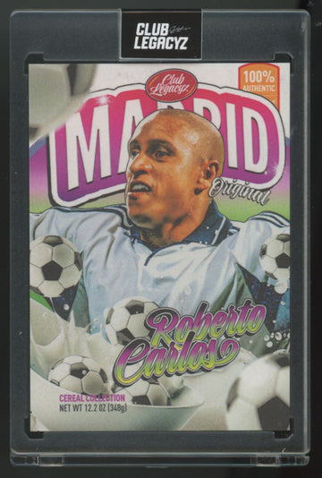 2025 Club Legacyz Roberto Carlos Cereal Box Morning Missile Classic /200