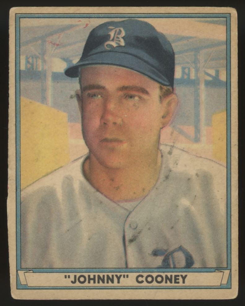 1941 Play Ball Johnny Cooney #50 VG