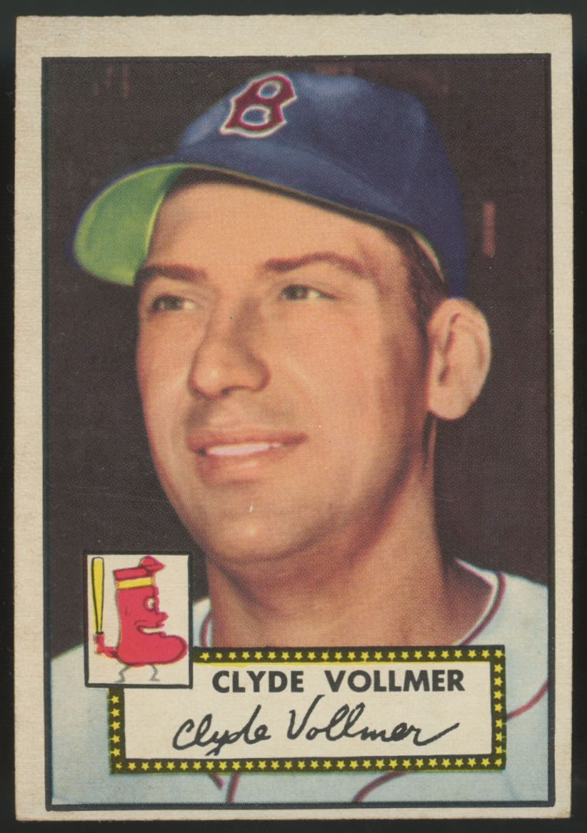 1952 Topps Clyde Vollmer #255 EX