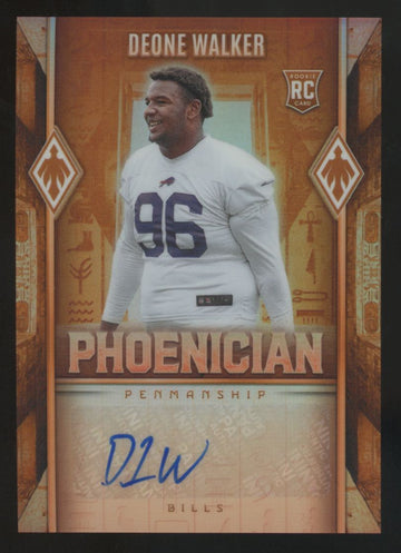 2025 Panini Phoenix Deone Walker RC Phoenician Auto #PHP-DWR