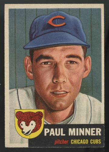 1953 Topps Paul Minner #92 EX