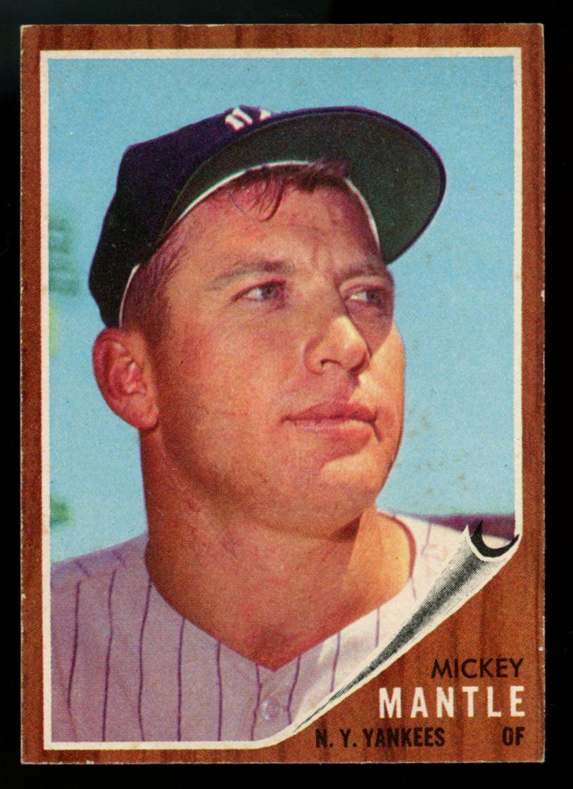 1962 Topps Mickey Mantle #200 EX