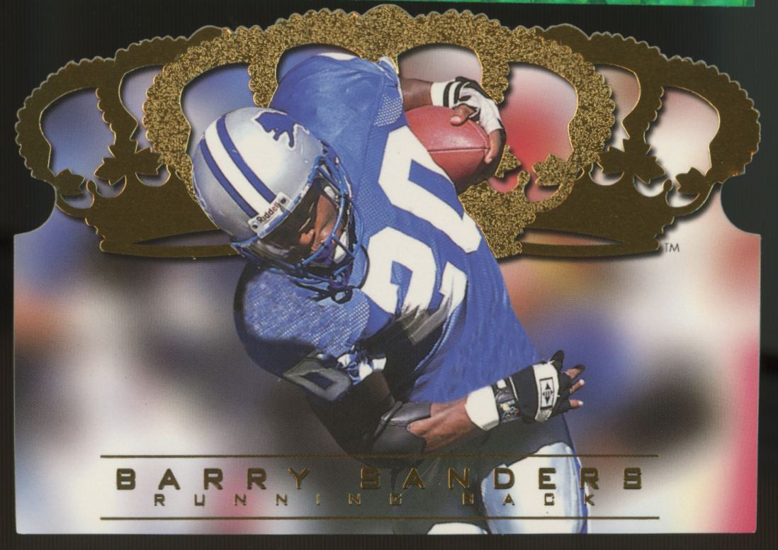 1996 Pacific Barry Sanders Triple Crown /1210 #TC-8