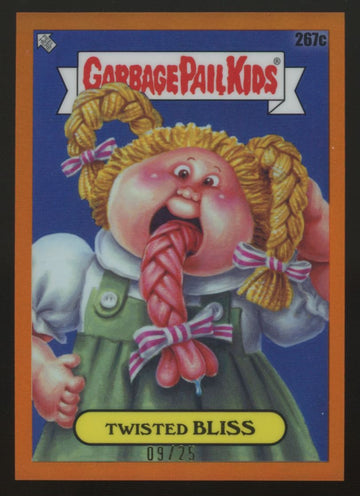 2024 Topps Chrome Garbage Pail Kids Twisted Bliss Orange /25 #267C