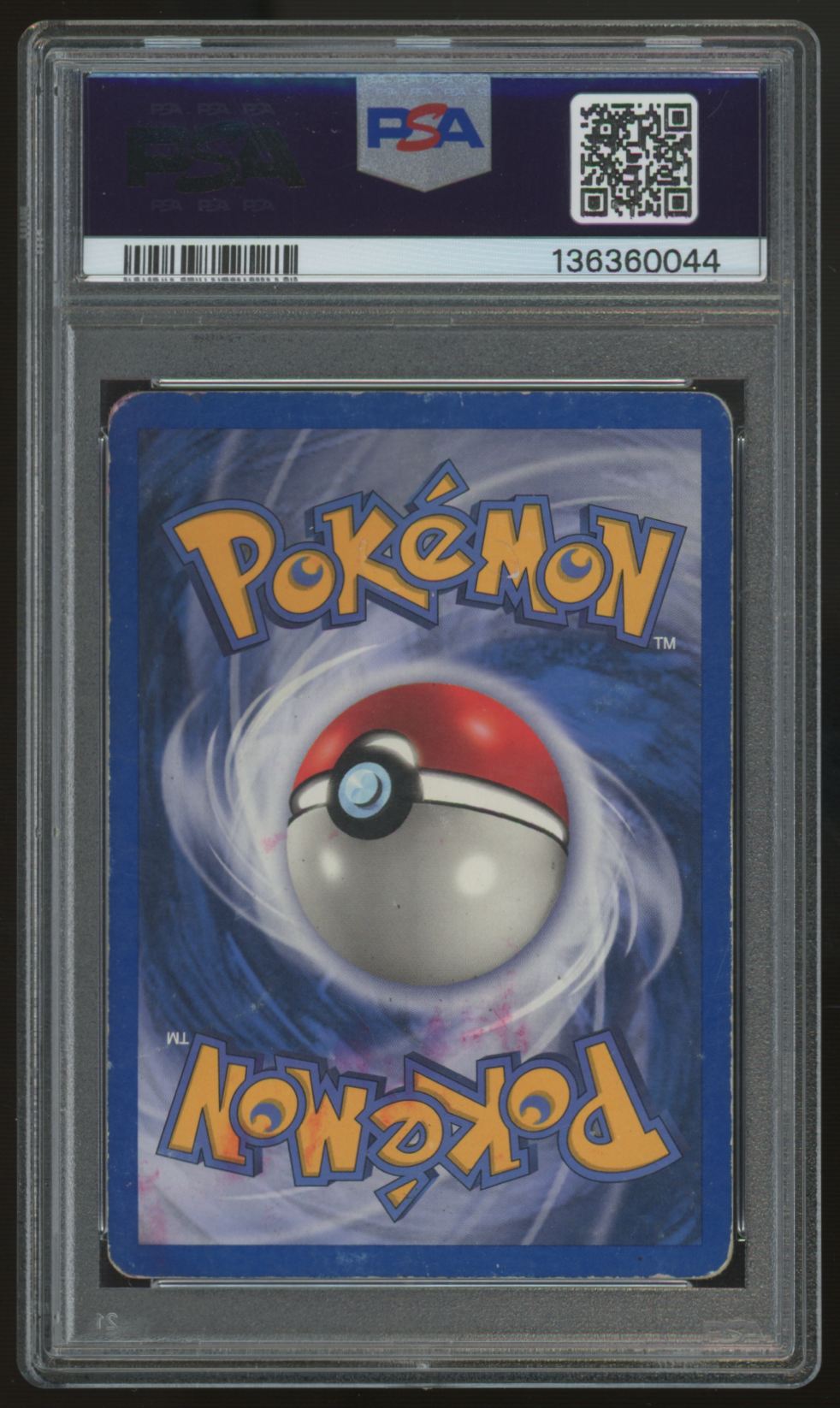 2002 Pokemon Dark Dragonite Legendary Collection Reverse Holo #5 PSA 1(MK)