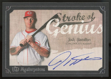 2007 Masterpieces Josh Hamilton Stroke of Genius RC Auto #SG-JH