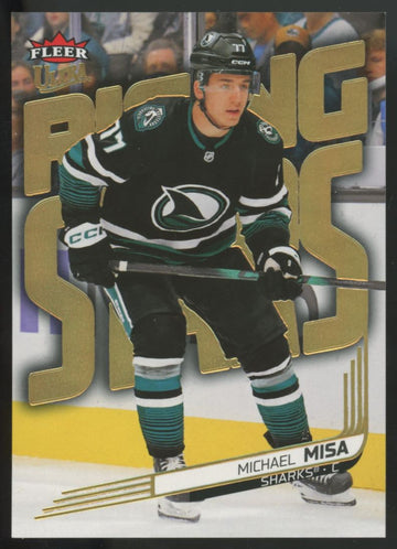 2025-26 Fleer Ultra Michael Misa RC Rising Stars Gold /199 #RS-23