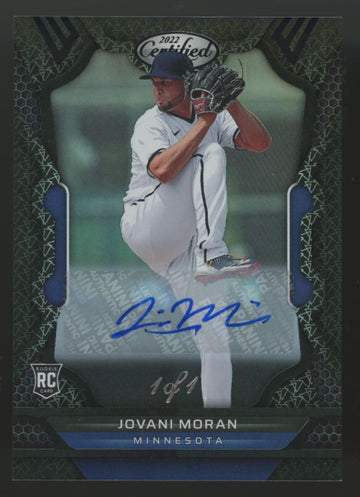 2022 Chronicles Certified Jovani Moran RC Auto Black Mirror 1/1 #26