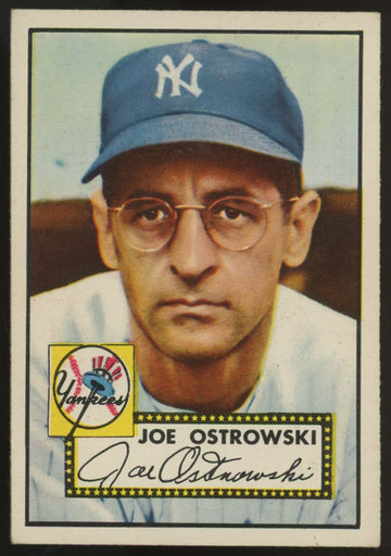 1952 Topps Joe Ostrowski #206 EX+