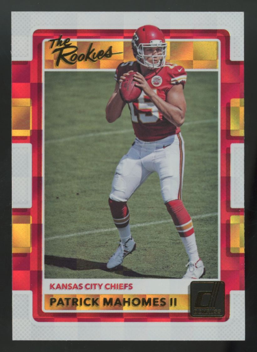 2017 Panini Donruss Patrick Mahomes II RC The Rookies #7