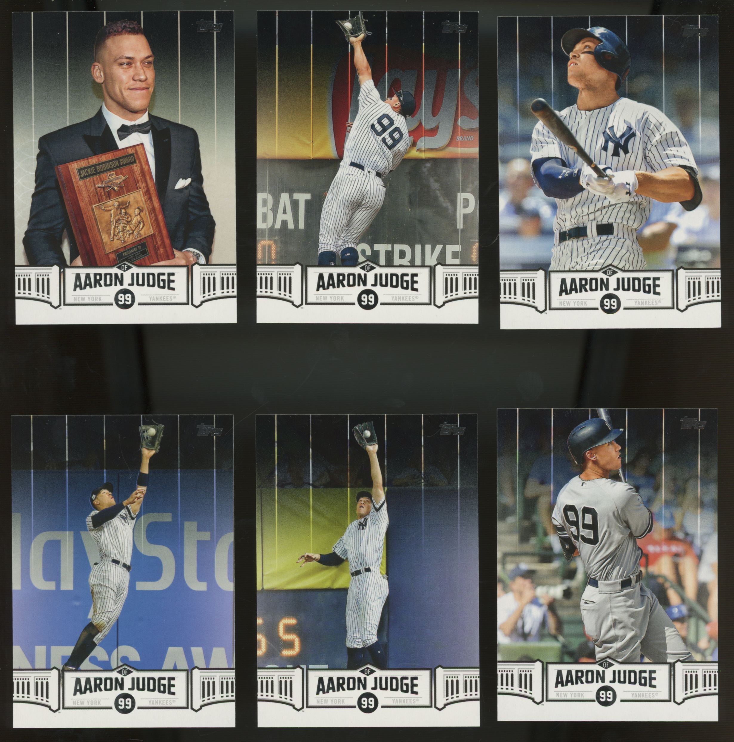 2018 Topps Aaron Judge Highlights Walmart Complete Set (30/30)