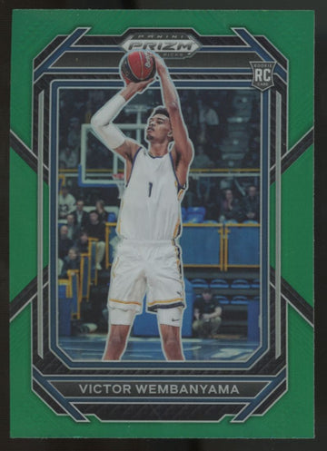 2023-24 Prizm Draft Picks Victor Wembanyama RC Green #2