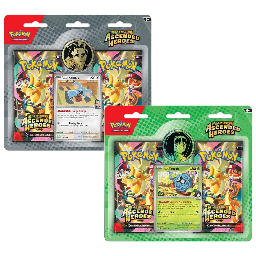 Pokemon: Ascended Heroes 2-Pack Blister - Erika/Larry