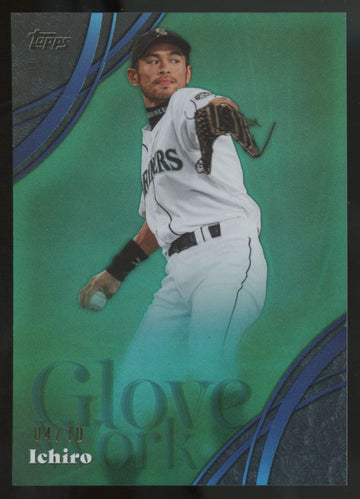 2026 Topps Series Two Ichiro Glove Work Black Foil /10 #GW-16