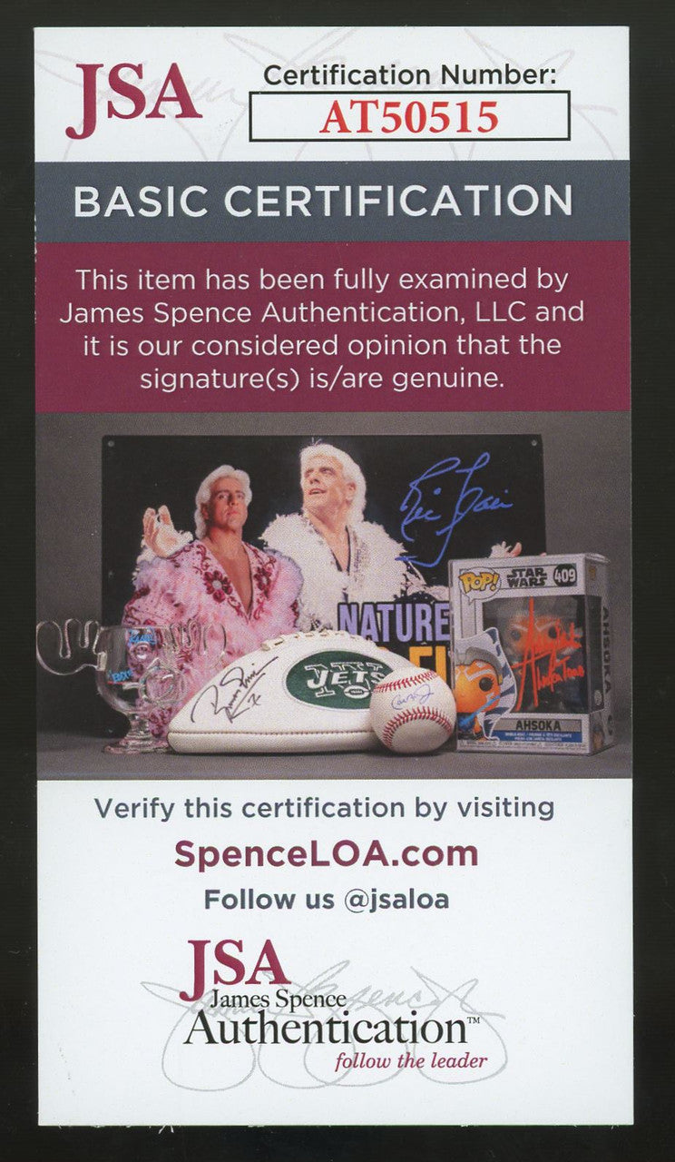 David Davy Jones Signed Autographed Index Card JSA (d. 1972)
