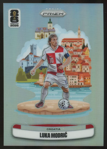 2026 Prizm FIFA World Cup Luka Modric National Landmarks SSP #5