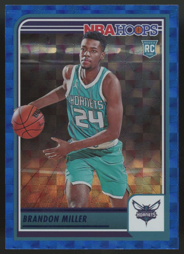 2023-24 Hoops Brandon Miller RC Asia Blue #272