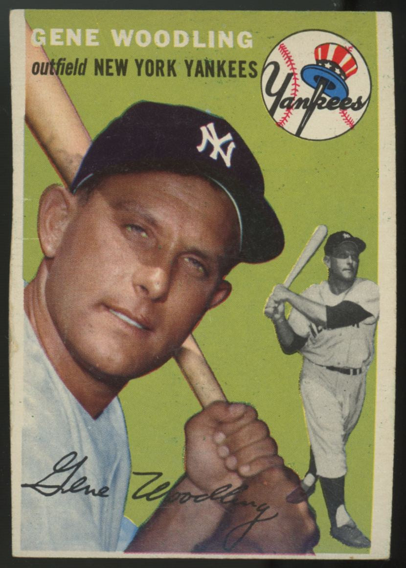 1954 Topps Gene Woodling #101 VG-EX