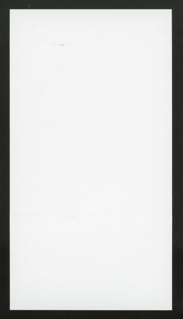 Ernie Banks Signed Autographed Index Card JSA