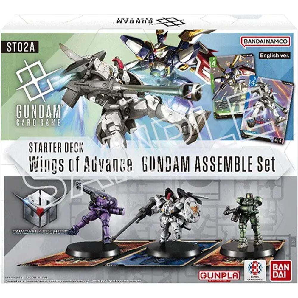 Gundam: Starter Deck Assemble Set - Wings of Advance ST02A