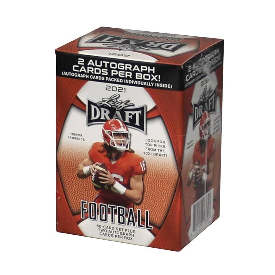 2021 Leaf Draft Football Blaster