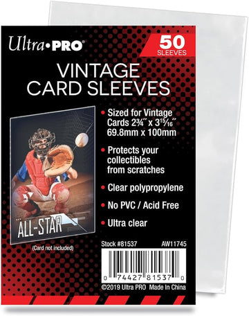 Ultra Pro Vintage Card Sleeves 50 Count