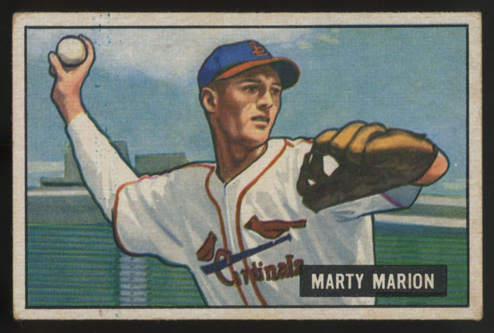 1951 Bowman Marty Marion #34 EX