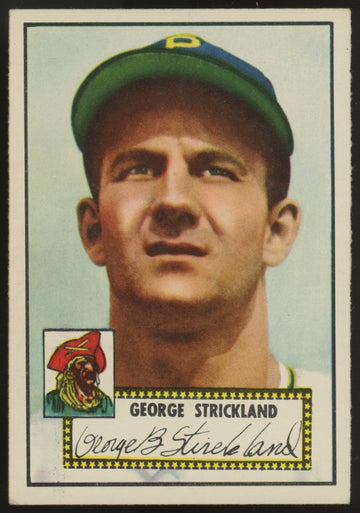 1952 Topps George Strickland #197 EX
