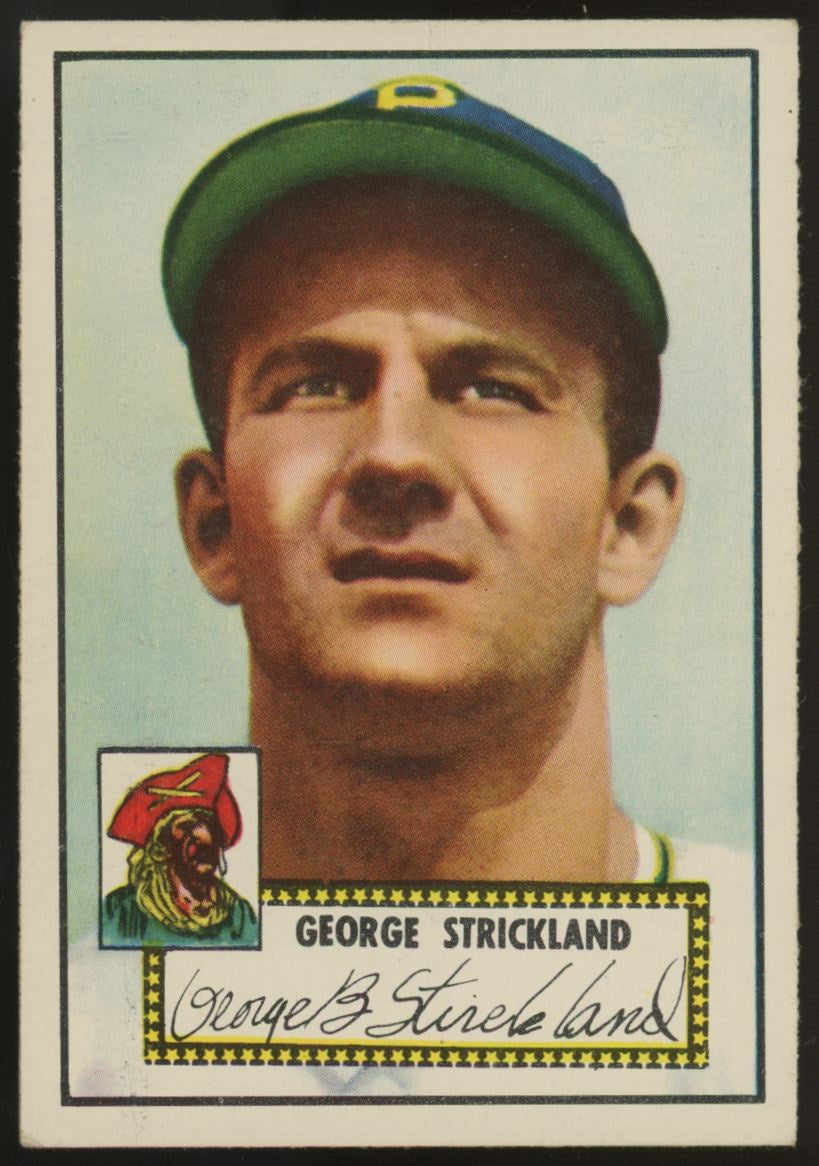 1952 Topps George Strickland #197 EX