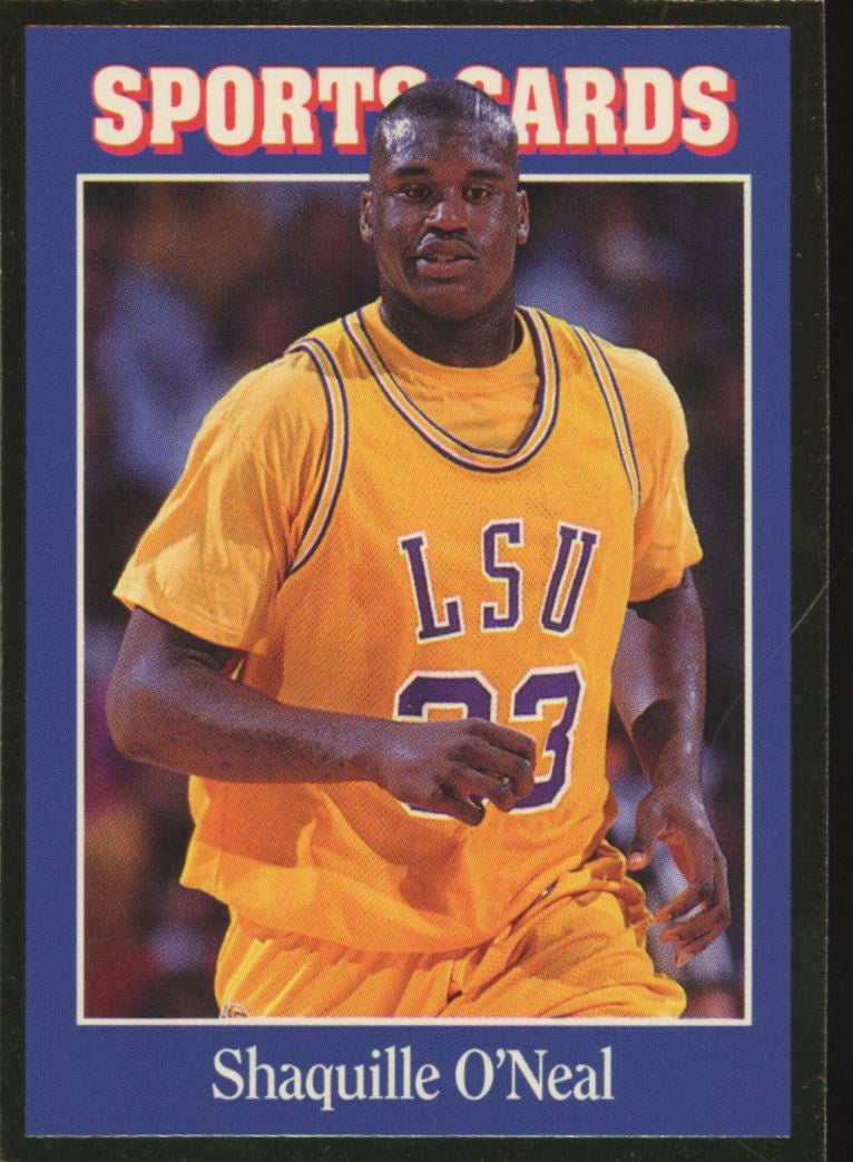 1992 Sports Card News Shaquille O'Neal RC #140
