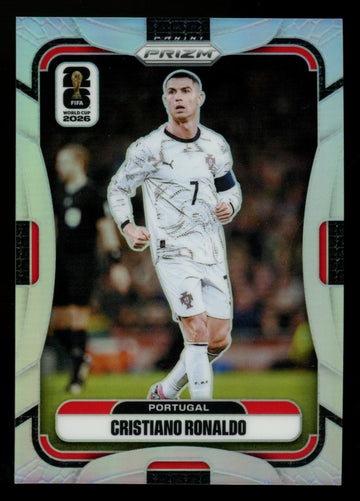 2026 Panini Prizm FIFA World Cup Cristiano Ronaldo Silver #367