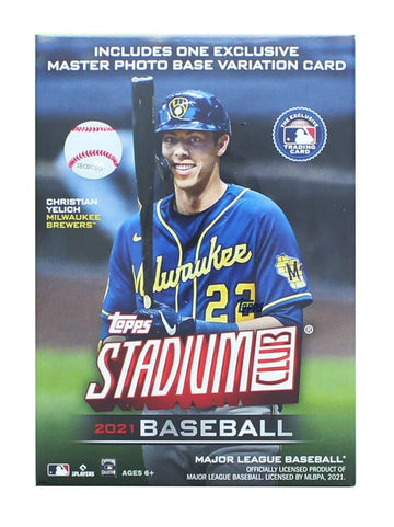 2021 Topps Stadium Club Baseball Blaster