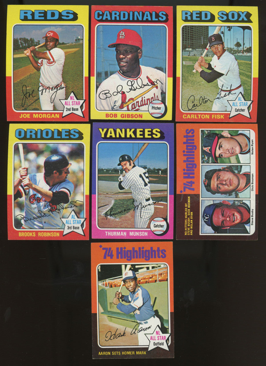 1975 Topps Mini Baseball Complete Set (660) EX/MT-NM