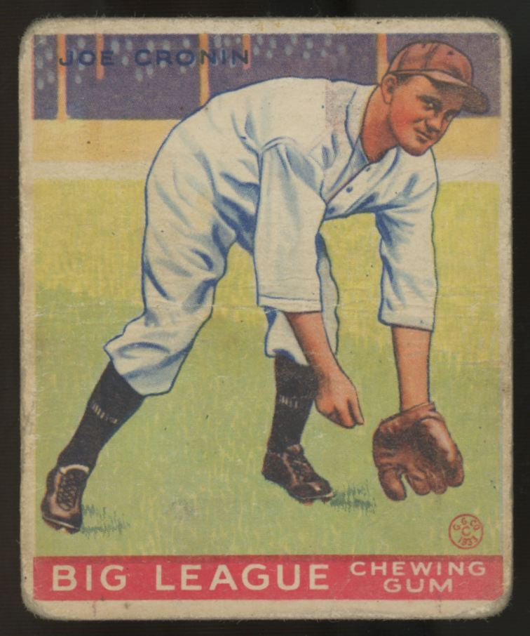 1933 Goudey Joe Cronin #189 Poor