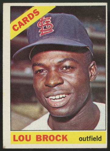 1966 Topps Lou Brock #125 VG-VG/EX