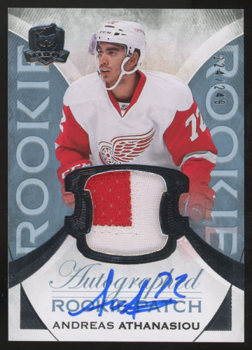 2015-16 Upper Deck The Cup Andreas Athanasiou RC Patch Auto RPA /249 #154