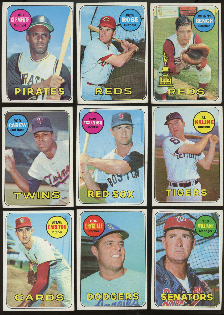 1969 Topps Baseball Complete Set (664) VG-EX Overall