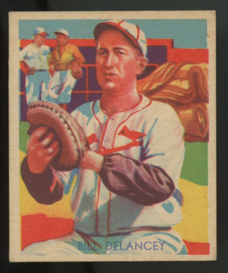 1935 National Chicle Bill Delancey Diamond Stars #81 EX