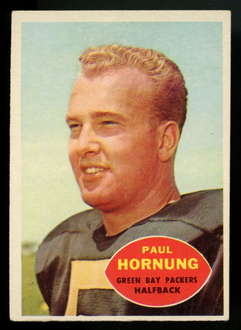 1960 Topps Paul Hornung #54 EX