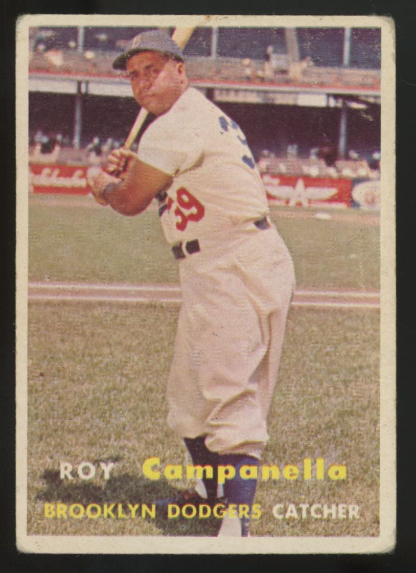1957 Topps Roy Campanella #210 Good