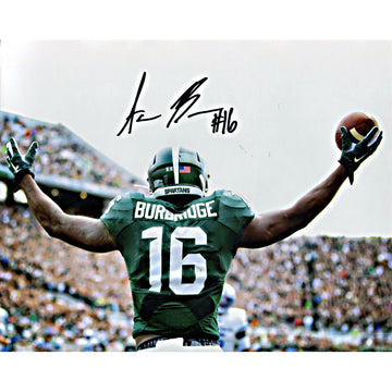 Aaron Burbridge Autographed Arms Out - Gloss Metallic 8x10